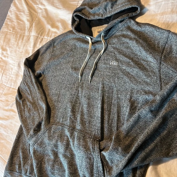 Vans Men's Charcoal Hoodie - Picture 3 of 8